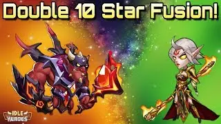 Idle Heroes (S) - Double 10 Star Fusion, Kroos and Heart Watcher!