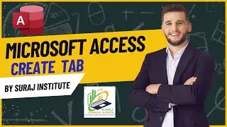 Create Tab in MS - Access  | Create a Tab Control | SURAJ COMPUTER INSTITUTE