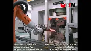 single cylinder crankshaft automaitc forging line designed and integrated by CFM