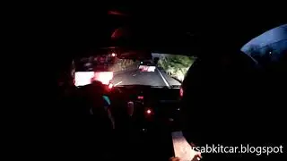 OnBoard Fran Santana-Pedro Quesada Opel Corsa Kit Car