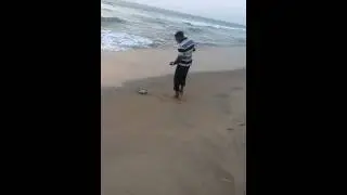 Payambalam surf fishing