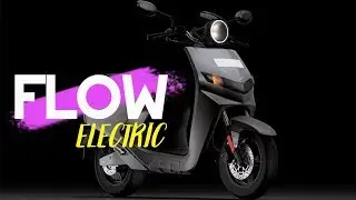 Flow Electric Scooter by Twenty Two Motors at Auto Expo 2018