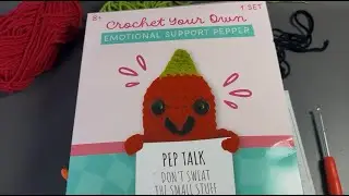 Crochet Emotional Support Pepper