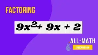 Factoring Trinomials with a Leading Coefficient Equal to a Number Other Than 1