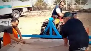 riavvolgitore/imbobinatore per rete e plastica