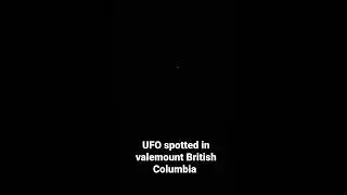 seen a ufo at 3am in valemount British Columbia  it shot up from the mountains  scary 😳