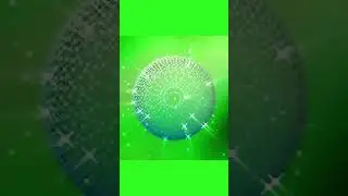 Disco Ball Light Green Screen ✨ | HD Background Video | Free VFX Download (No Copyright)