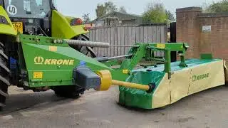 KRONE R280 MOWER WALKAROUND VIDEO