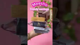 Meesho trendy Earring under₹140#meeshofinds#meesho#youtubeshorts#earrings#trendyearrings#shorts