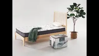 Zinus Compact Pocket Spring Mattress Unboxing