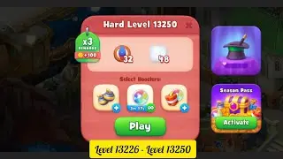 Gardenscapes ( Level 13226 - Level 13250 ) - All Puzzles - Gameplay PART - 576