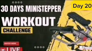 🔥 30 Days Mini Stepper Workout Challenge | Burn Fat Fast, Tone Legs & Get Fit at Home! 💪