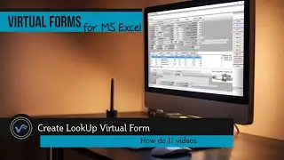 How to (4) Create LookUp Userform with Virtual Forms