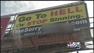 Controversial Religious Billboards Stirring Up Outrage Among Drivers