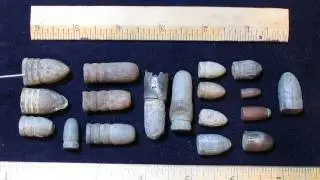 Recovered Bullets from private land - Civil War to Indian Wars to Victorian