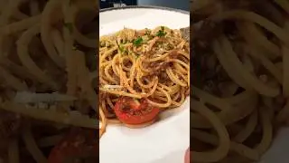 🍝Spaghetti Bolognaise Shakespeare cafe in Antalya #turkey