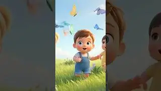 Play Play Happy Day(Shorts) | Gentle Action Song for Toddlers 🌈 #babysongs #kidsanimation #learning