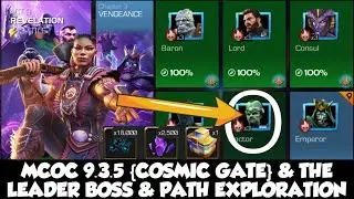 MCOC 9.3.5 {COSMIC GATE} & THE LEADER BOSS & PATH EXPLORATION #marvel #kabam 