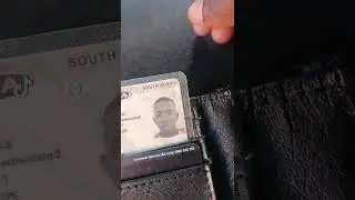 New South African drivers license. #shorts