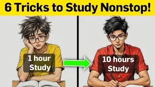 6 Tricks That Make You Love Studying | Focus Hacks & Study Routine Tips