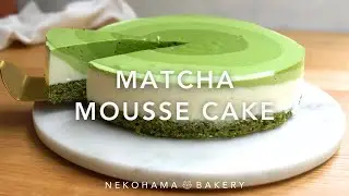 How to Make Matcha Mousse Cheesecake | Easy & Delicious Recipe with Matcha Powder | Nekohama Bakery