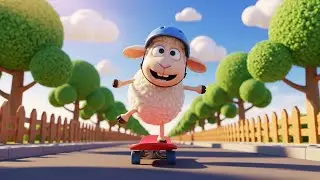 Animal Vehicle Mash-Up Song | kids nursery rhymes | Baby Song, Fun Animal & Vehicle Cartoon 🐮🚜🎵