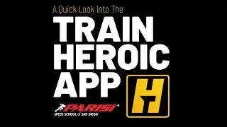 A Quick Look Into Virtual Speed Training with the Train Heroic App
