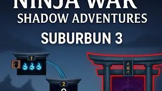 *Ninja War Suburban Map Level 3 Unlock | Offline Action Game | Offline Gamer*