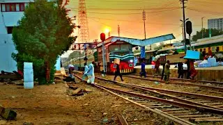 7UP Tezgam Express Departure From Karachi Cantt Railway Station|Pakistani Railfan|