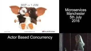 Microservices Manchester 2016: Actor Based Concurrency by Amy O'Leary