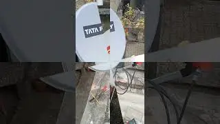 tata sky dish airtel dish tata play dish Installation #technology