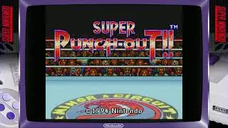 Super Punch-Out🥊 SNES ONLINE MINOR CIRCUIT PIXEL PERFECT EXTREMEPLAY SNES 4K