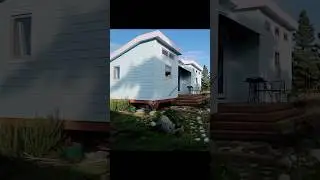 Unique 400 Sqft Tiny House on Foundation with Amazing Bed/Desk/Closet