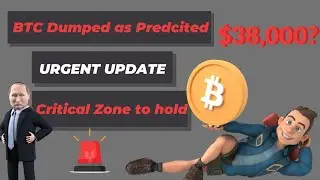Bitcoin dumped as Predicted | Critical Zone to HOLD | URGENT UPDATE