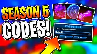 Rocket League NEW Season 5 Codes!