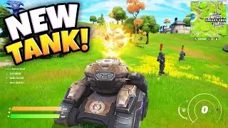 New IO TANK Vehicle in Fortnite Update!