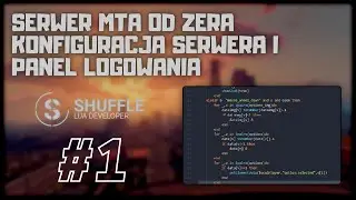 Serwer MTA od Zera | Konfiguracja serwera i Panel logowania # 1