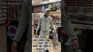 Mike Sherm Shopping At City Starz Modesto #mikesherm #nike #jordan #subscribe #vlogger