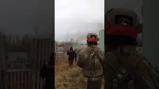 Smoke grenade CAUSED 🔥🔥🔥 #ytshorts #shorts #airsoft