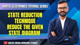 #state reduction technique| How to obtain the reduced state table and state diagram|