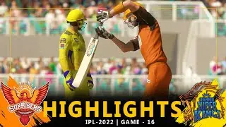 IPL - 2022 | 17th Match Highlights | Chennai Super Kings Vs Sunrisers Hyderabad | #CSK vs SRH