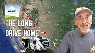 Ep. 288: The Long Drive Home | Texas New Mexico Utah RV travel camping