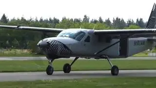 Cessna C208 Take off [Velbon DV 7000N Test]