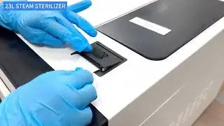 [Operation Demonstration] SDM 18L/23L Dental Class B Table Top Autoclave with Printer