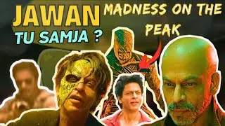 Jawan prevue break down | madness on the peak🤯| 