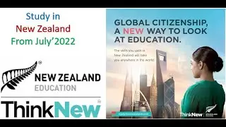 From July'2022 - Start your study in New Zealand