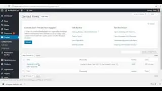 8 Degree Notification Bar Pro - Setting Up Contact Form 7