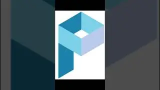 Illustration P letter logo #music #letter #logo #coreldraw