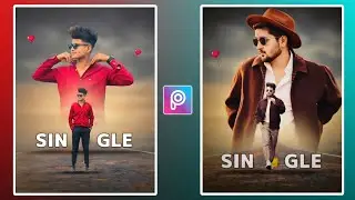 Trending Double Exposure Photo Editing | Picsart Dual Photo Editing Tutorial | Picsart Photo Editing