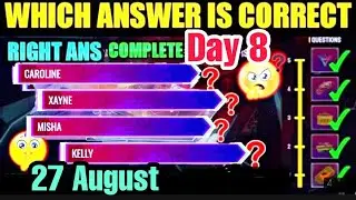 free fire anniversary quiz day8 free fire anniversary quiz answers 2021 27Aug free fire quiz answer